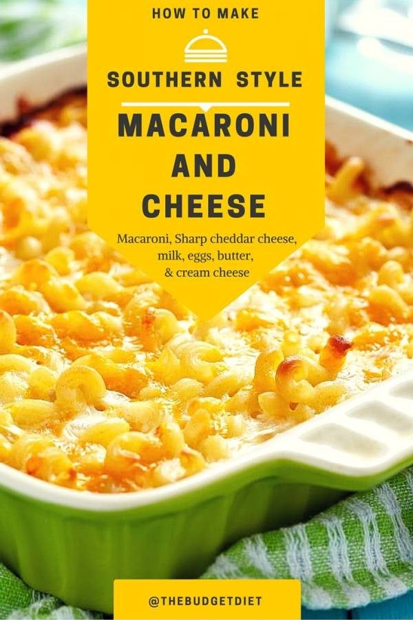 Southern Homemade Baked Macaroni and Cheese Recipe - Yumm