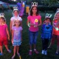 glowstick princess crown tutorial