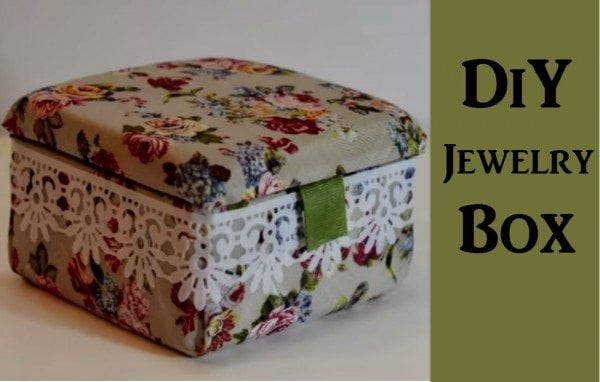 How To Make A Jewelry Box Small - Diy Wooden Jewelry Box Kit