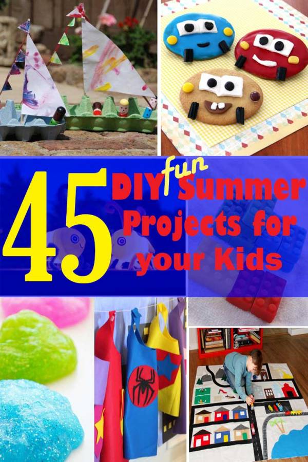 45 DIY Fun Summer Projects To Do With Your Kids The Budget Diet