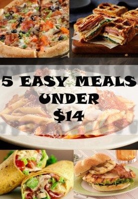 $14 Bag of Frozen Breaded Chicken Tenders = 5 Easy Meals