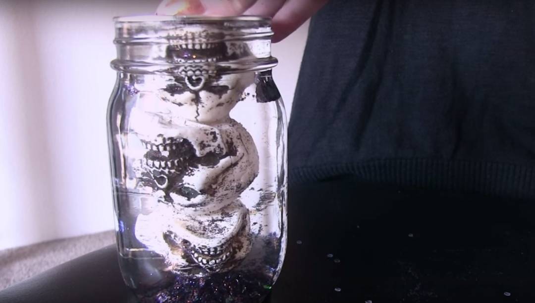 DIY Halloween Snow Globe: Creepy, Crafty and Fun - The Budget Diet