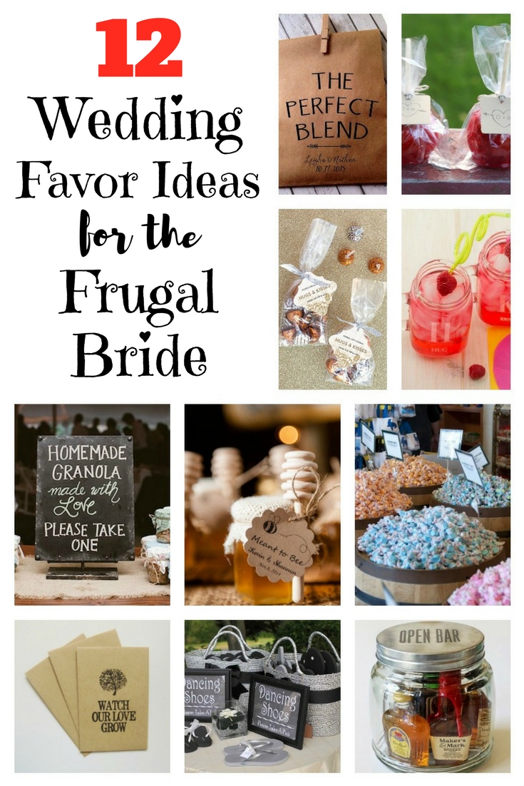 12 Wedding Favor Ideas for the Frugal Bride - The Budget Diet