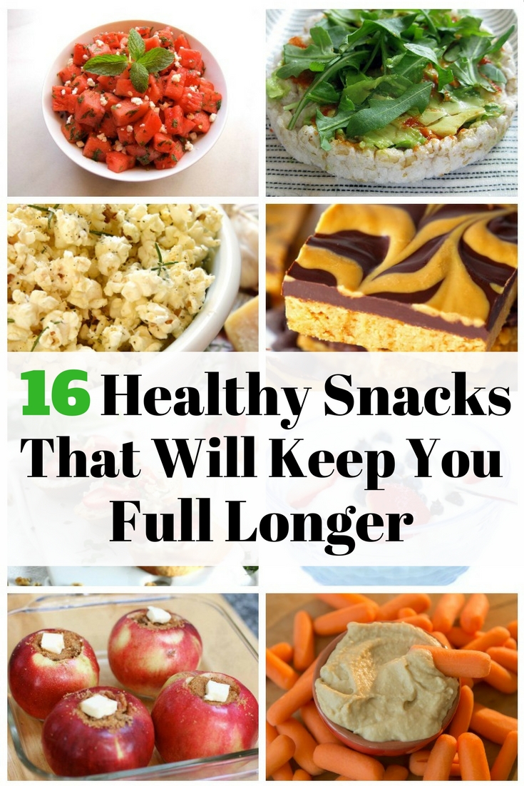 16 Healthy Snacks That Will Keep You Full Longer - The Budget Diet