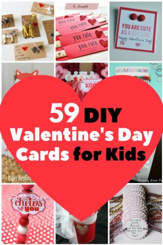 59 Adorable Valentine's Day Cards for Children - The Budget Diet