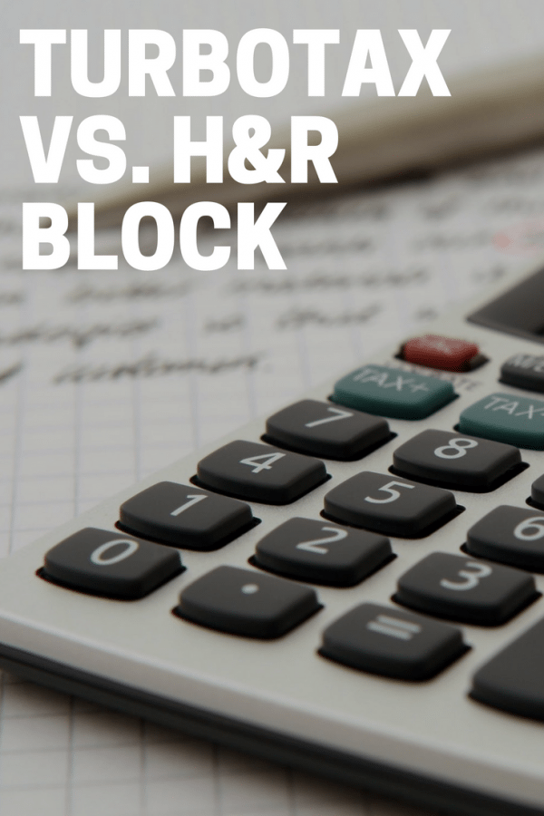 TurboTax vs. H&R Block The Budget Diet
