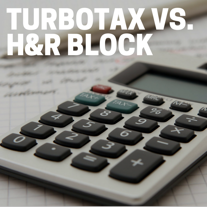 TurboTax vs. H&R Block The Budget Diet
