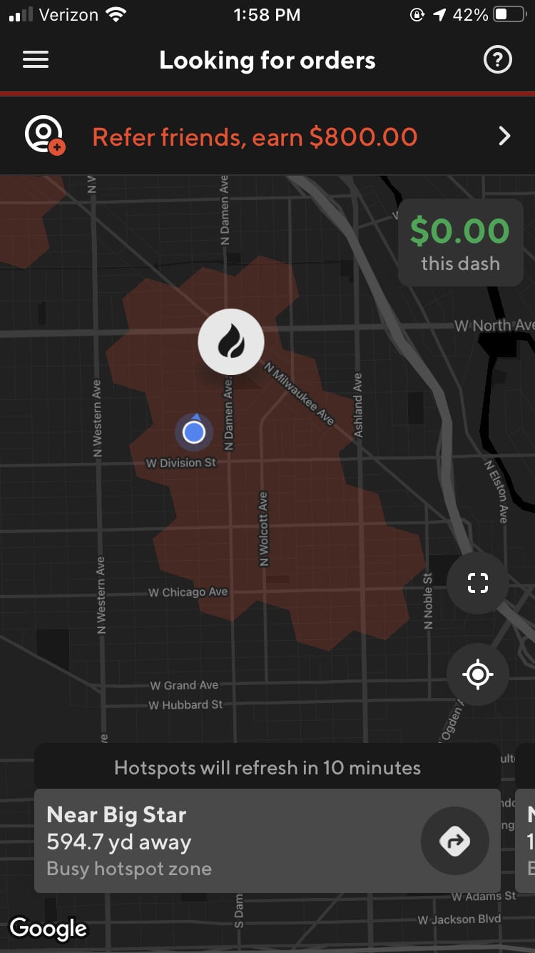 DoorDash-dynamic-hotspot