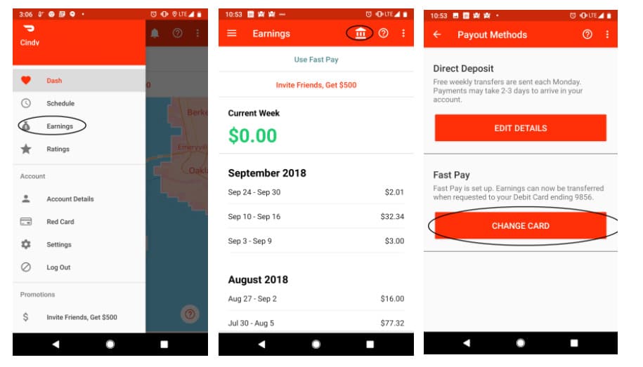 DoorDash-fast-pay-card