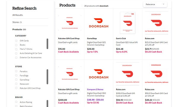 Rakuten-DoorDash