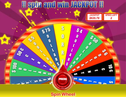 Spin Wheel InboxPays