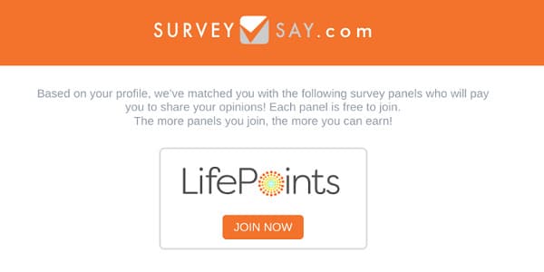 SurveySay Lifepoints