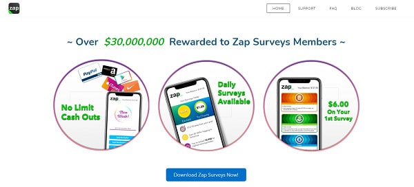 Zap-Surveys