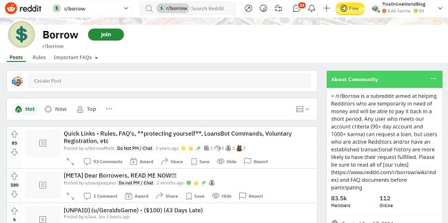 reddit-borrow