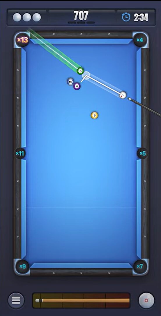 8 Ball Strike Gameplay