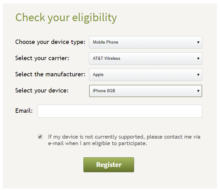 Check-Eligibility