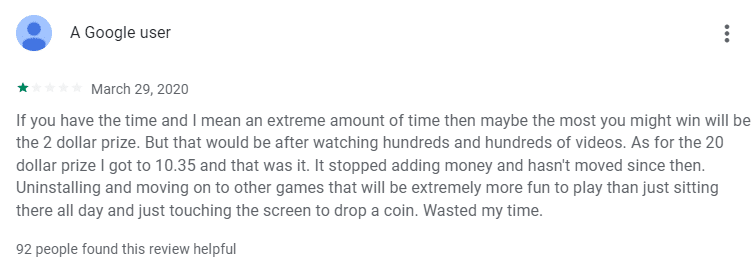 Coin Pusher review Google