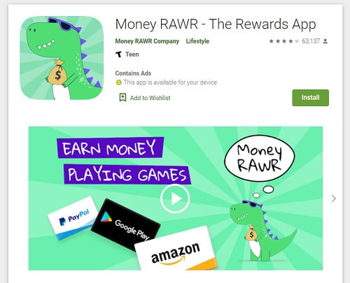 Money Rawr App