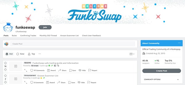 Reddit FunkoSwap