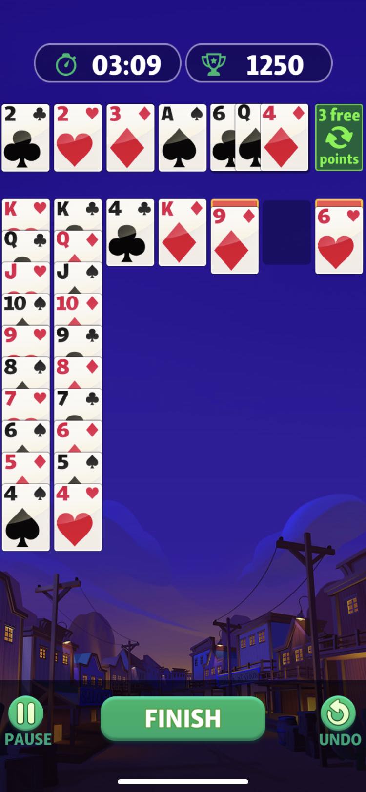 Solitaire Arena gameplay