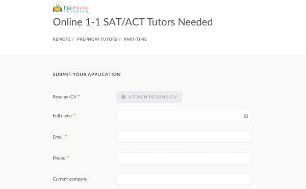 Tutor-application-PrepNow